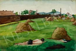 Buti István - Fiú fűben, 1935  