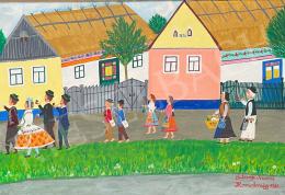 Gubányi Imréné - Indulás lakodalomba, 1980  