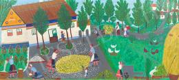 Gubányi Imréné - Bab gubázás, 1990 