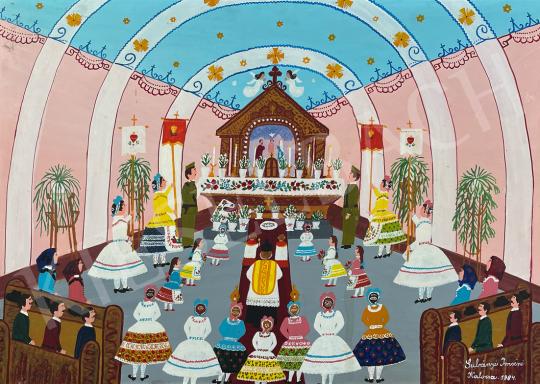 Eladó Gubányi Imréné - Feltámadás, 1984 festménye