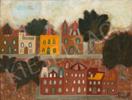 Török Sándor - Keleti tájkép, 1968 