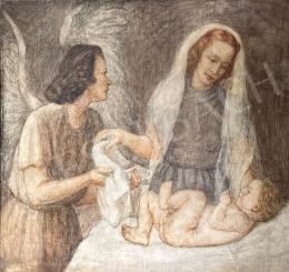  Lám, Ilona (Lám Ilus, Sz. Lám Ilona) - Jesus with Mary 