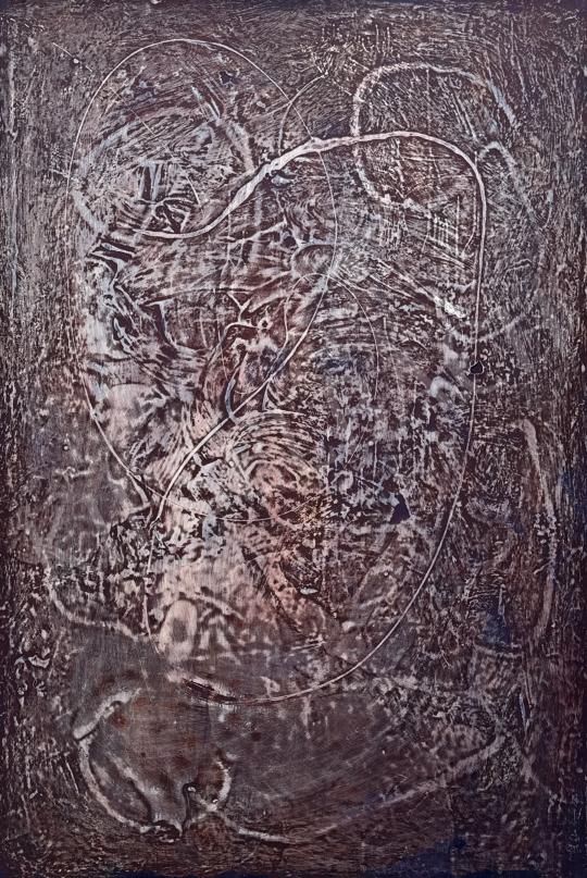Eladó Fiedler Ferenc - Cím nélkül, 1968 festménye