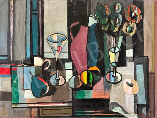For sale  Bótos, Sándor -  Studio still life, 1969 's painting
