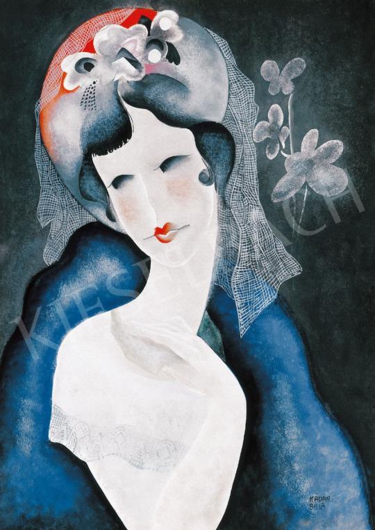  Kádár, Béla - Girl in Flowery Hat | 21st Auction auction / 9 Lot