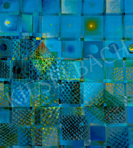 Gyarmathy, Tihamér - Thought Spaces and Structures (Time, Dimension, Quantum Space), 1983  | 81th Autumn auction auction / 63 Lot