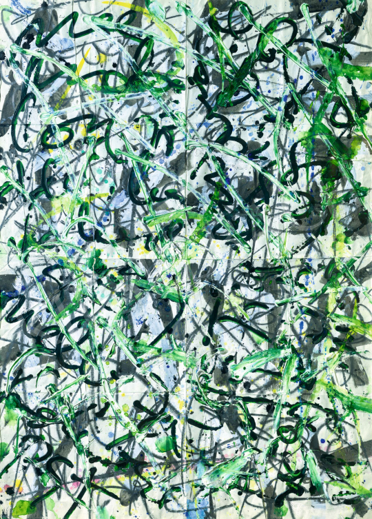  Frey, Krisztián - Personal Letter with Green Gestures, 1991  | 81th Autumn auction auction / 89 Lot