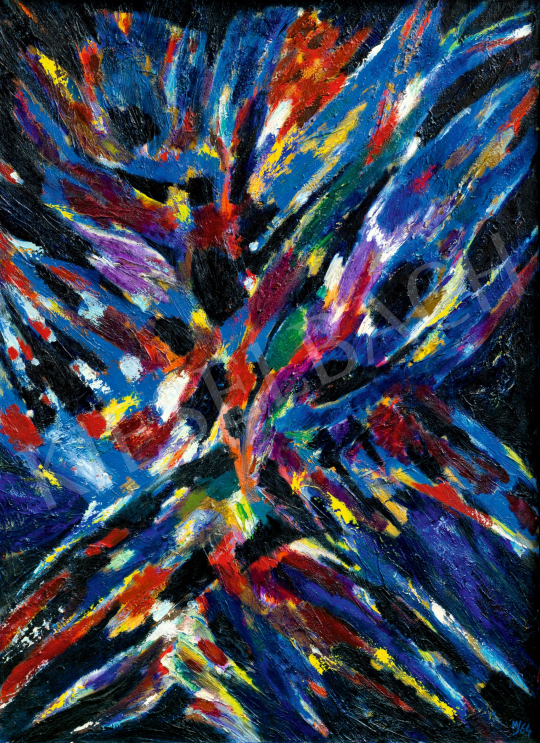  Molnár, Sándor - Landscape V, 1964  | 81th Autumn auction auction / 90 Lot