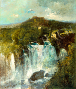  K. Spányi, Béla - Jajce Waterfall  