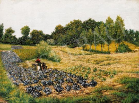 Kende, Jakab (Jacques) Samu - Atumn afternoon in the fields | 21st Auction auction / 10 Lot