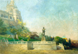  Háry Gyula - Budai vár, Hunyadi János út, Halászbástya, 1922 