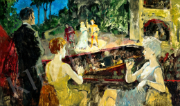 Biai-Föglein István - Operában (Páholyban), 1960-as évek 