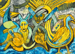  Balázs, János - Birds, c. 1972 