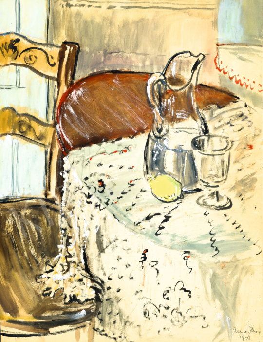  Ámos, Imre - Room, 1930  | 81th Autumn auction auction / 165 Lot