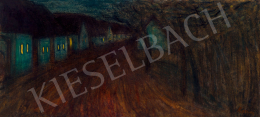 Rippl-Rónai József - Szinyei otthona (Jernye éjjel), 1895 körül 