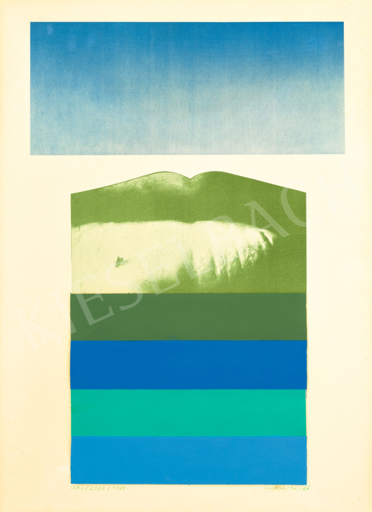 Lakner, László - Mouth, 1969  | 81th Autumn auction auction / 197 Lot