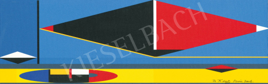  József Kádár - Floating (Horizontal Composition), 2006  | 81th Autumn auction auction / 199 Lot