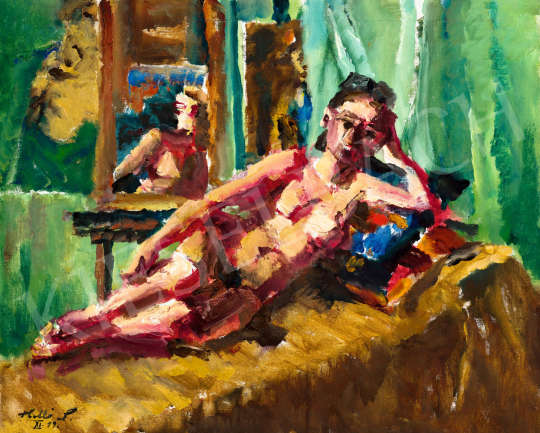  Holló, László - Model in the Studio  | 81th Autumn auction auction / 208 Lot