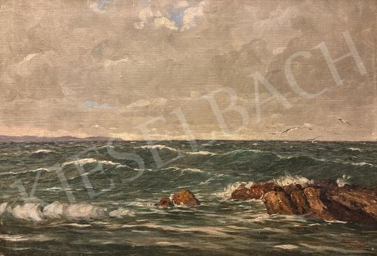 For sale Mérő, István - Rolling sea 's painting