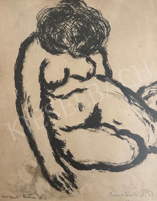 Eladó Rippl-Rónai József - Ülő akt, 1912  festménye