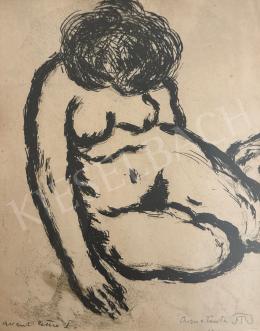 Rippl-Rónai József - Ülő akt, 1912  