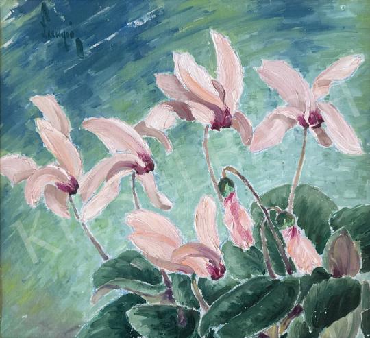 For sale Lampé, Sándor - Cyclamen 's painting