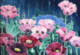 Lampé, Sándor - Poppy flower 