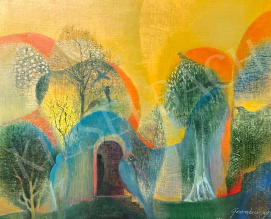 For sale  Garabuczy, Ágnes - Madarak kertje 's painting