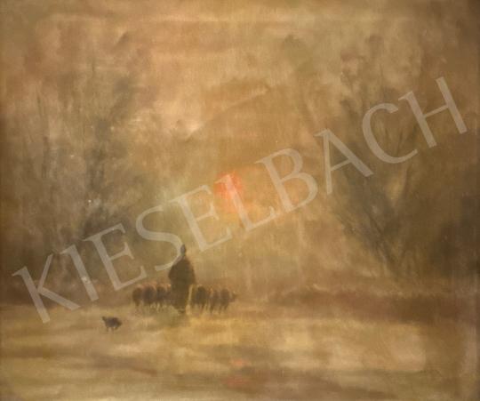 For sale Kézdi-Kovács, László - Dawn at the edge of the forest 's painting