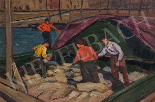 For sale Tibor, Ernő - Banks of the Seine in Paris (Quays) 's painting