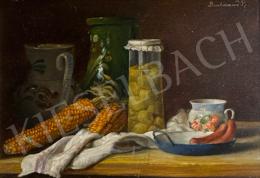 Bachmann, Károly - Still Life with Corn 