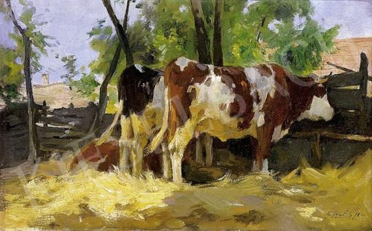  Edvi Illés, Aladár - Cows | 4th Auction auction / 265 Lot