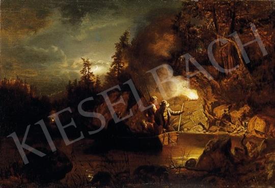 Gude, Hans Fredrik - Night Fishing | 4th Auction auction / 285 Lot