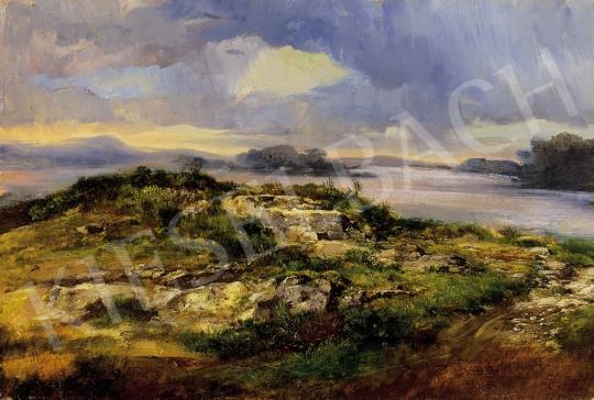 Mészöly, Géza - Lakeside with Clouds | 4th Auction auction / 287 Lot