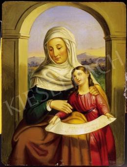 Unknown Italian painter, about 1800 körül - Madonna with Child 