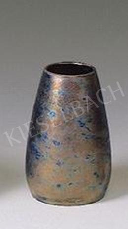 Unknown artist - Zsolnay  vase with blue eosin glaze. 