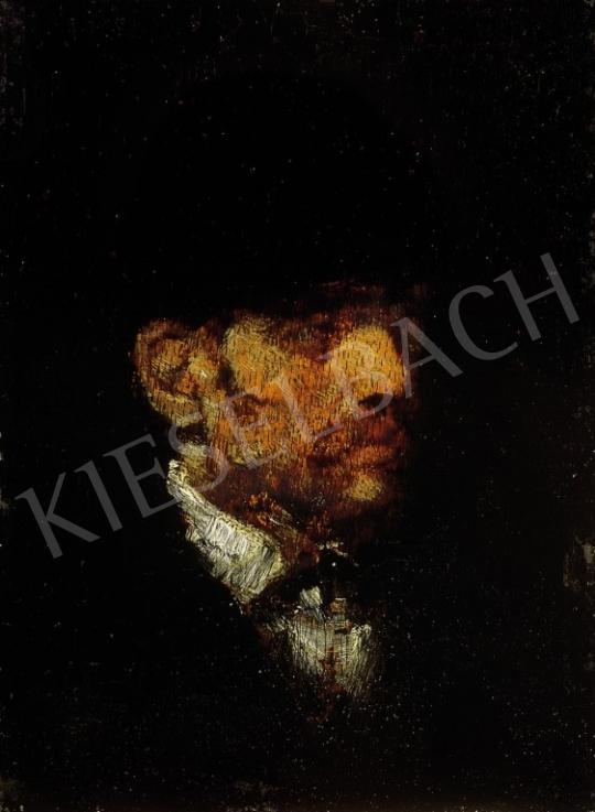  Munkácsy, Mihály - Male Head. A Study | 4th Auction auction / 300 Lot