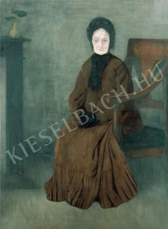 Rippl-Rónai József - Öreganyám, 1894 festménye