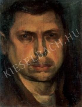 Nagy Balogh, János - Self-Portrait, Late 1900s. painting