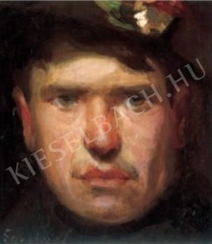 Egry, József - Self-Portrait, c. 1903. painting