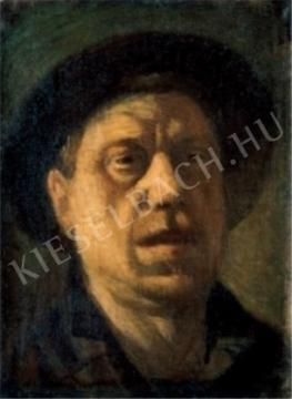 Nagy Balogh, János - Self-Portrait, 1910s. painting
