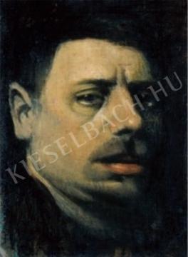 Nagy Balogh János - Önarckép, 1910-es évek festménye