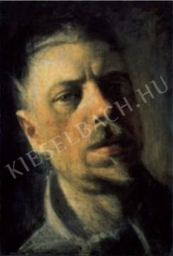 Nagy Balogh János - Önarckép, 1913 festménye