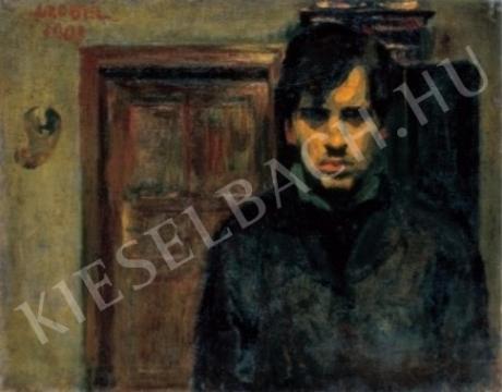  Czóbel, Béla - Self-Portrait, 1903. painting