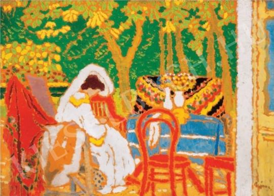 Rippl-Rónai, József - In the Garden, 1909. painting