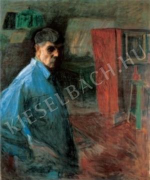 Hollósy, Simon - Self-Portrait, 1916. painting