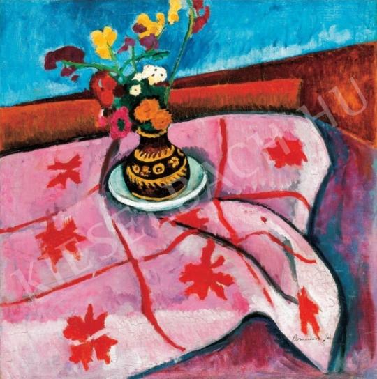  Bornemisza, Géza - Still-Life with Flowers, c. 1910. painting