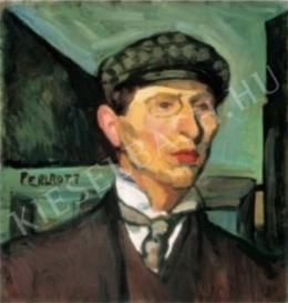  Perlrott Csaba, Vilmos - Self-Portrait, 1907. 