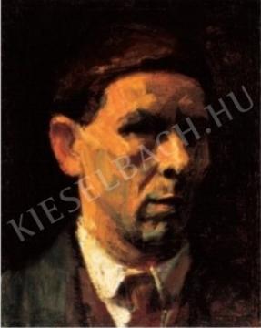  Czigány, Dezső - Self-Portrait, 1920s. painting