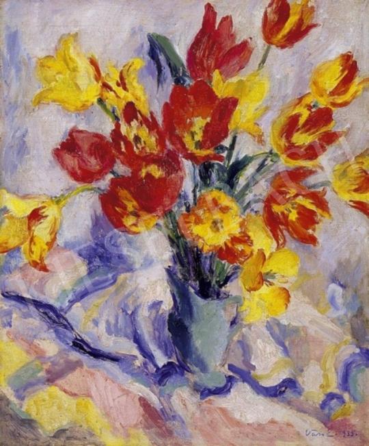 Vass Elemér - Tulipánok | 3. Aukció aukció / 2 tétel